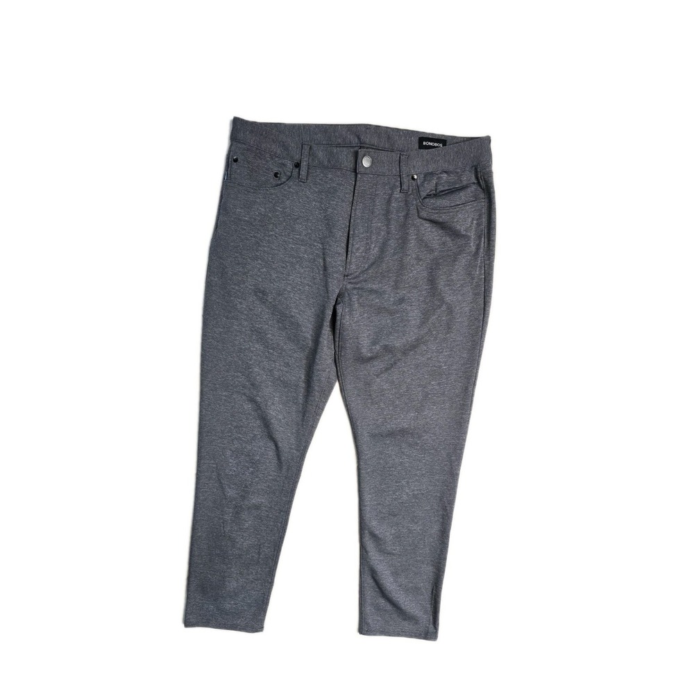 Bonobos Athletic Pants Mens Gray Knit 36x32